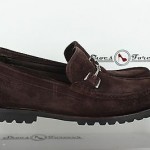 Mens Cole Haan Nike Air Stylish Brown Leather/Suede Loafers Shoes Sz. 9 M