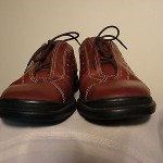 MEN’S COLE HAAN COUNTRY NIKE AIR BROWN LEATHER OXFORDS SIZE 9.5, 9 1/2 EUC