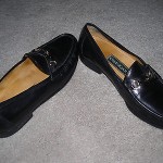 Cole Haan Men’s Black Horsebit Slip On Loafers size 10.5