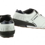 Diesel Keep 00YD15-PR874-H1573 White Gunmetal Velcro Leather Casual Shoes Men