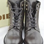 Diesel ‘Mil’ Men’s Coffee Bean Brown Lace Up/Zip Ankle Boot Size 11 M EU 44.5
