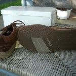 NIB Clarks Mens Brown Leather Shoes Size 9M