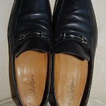 Mens COLE HAAN Black Leather Horsebit Dress Loafers Shoes 9.5