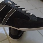 Hugo Boss Seattor Dark Grey Sneaker sz 11 (44)new $150.00