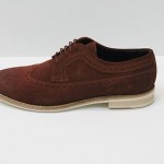 HUGO BOSS ORANGE LABEL Ofero Suede Lace-up Wingtip Oxfords Shoes NEW NWB