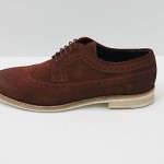 HUGO BOSS ORANGE LABEL Ofero Suede Lace-up Wingtip Oxfords Shoes NEW NWB