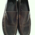 COLE HAAN Nike Air Men’s Loafers Sz 11.5 brown leather driving moc EUC