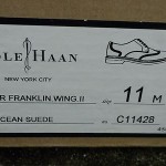 Cole Haan Men’s LEATHER Shoes NIKE Air Franklin Wing ll OCEAN SUEDE 11M NEW