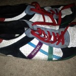 Mens Diesel Remy Casual Leather Sneakers Shoes Sz 9.5 Muli Colored ~Very Cool