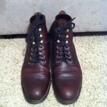 Mens Cole Haan Dark Brown Leather Cap Toe Chukka Ankle Boots US size 11 D