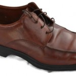 COLE HAAN NIKE AIR Brown Leather Lace up Shoe 11 M EUC!