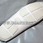 Hugo Boss Men’s Leather Shoes Dreper US White Loafers # 50222144 NEW IN BOX 8.5