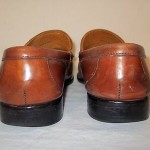 COLE HAAN Mens Slip-On LOAFERS Brown Leather Casual Used Shoes Size 9