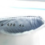HUGO BOSS BLACK LABEL BLACK & BLUE SHOES 100% LEATHER NEW SZ 11 44 MADE IN ITALY