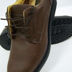 TIMBERLAND  WATERPROOF.. OXFORD..Pain Toe Mens In  brown Genuine leather shoes.