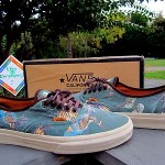 Vans Authentic CA Birds in Hunter Green Size 11 Very Rare!