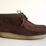 Mens Clarks ORIGINALS Wallabee Brown Leather Indie Chukka Ankle Boots size 9 M