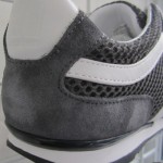 HUGO BOSS ORANGE ORLENNO DARK GRAY/WHITE SUEDE 704349754203 MEN WALKING SHOES 9