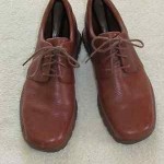 COLE HAAN Mens Brown  Leather Oxford Size 9.5 M