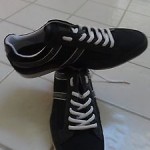 Hugo Boss Seattor Dark Grey Sneaker sz 11 (44)new $150.00