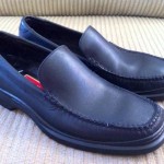 Men’s Cole Haan Nike Air Santa Barbara Slip On Black 9 M