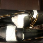 Cole Haan Mens Size 14W Air Grant Black Matte Driving Shoes