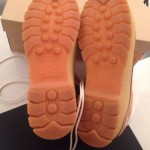 Timberland Mens Wheat w/White Hiking Boots Size 11M Leather & Suede #85122