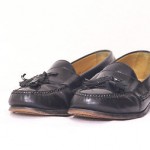 Cole Haan Black Leather Slip On Loafer Dress Shoes Mens 9.5 D