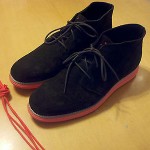 Cole Haan Lunargrand Chukka Suede/Orange. Nike sole.10. NEW.