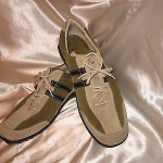 COLE HAAN MEN’S GREEN SUEDE SHOES – SIZE 12M – MSRP $198