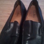 Cole Haan Slip-on Loafers with Nike Air. Black Leather. Men’s size 9.5