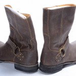 Cole Haan York Harness C07744 L11 R11.5 M brown leather boot shoe MISMATE NEW
