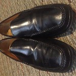 COLE HAAN NIKE Air Black LEATHER Men  Shoes PENNY  LOAFER 11 M * Nice!