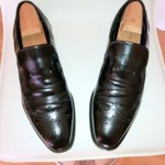 cole haan mens Dress Shoes Leather Wingtip 9.5