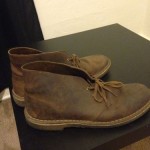 Clarks desert boots boot beeswax brown leather size 10 wolverine doc martens