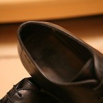 Men’s Hugo Boss Black Leather Shoes Size UK 10