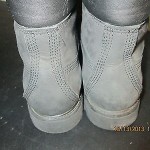 TIMBERLAND PREMIUM 6″ BOOTS ” NUBUCK BLACK ” Sz.10 MEN