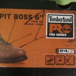 Nice Timberland PRO Men’s Pitboss 6″ Steel-Toe Boot Brown / Brown 12 M