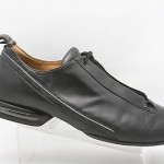 Mens shoes COLE HAAN Nike AIR black leather lace oxfords sneakers sz 12 D