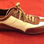 Men’s Cole Haan Brown White Leather Nike Air G Series Oxfords Shoes Sz  8.5 M