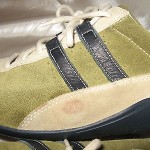 COLE HAAN MEN’S GREEN SUEDE SHOES – SIZE 12M – MSRP $198