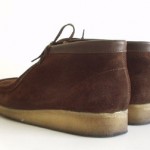 Mens Clarks ORIGINALS Wallabee Brown Leather Indie Chukka Ankle Boots size 9 M