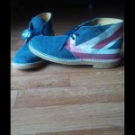 Clarks Union Jack Limited Edition Desert Boots Size 12 Mens