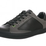 Hugo Boss Green Men’s Attend Sneakers In Black (50256502-001)