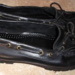 COLE HAAN Black Leather Men Slip On Loafers, Sz. 10 M.