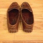 Mens Cole Haan Brown Leather Driving Moc Loafer Shoes 11 D