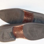 MENS COLE HAAN Black Leather Loafers Size 12M