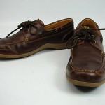 COLE HAAN NIKE AIR CASUAL LACE UP BOAT SHOES MENS SIZE 12 M BROWN LEATHER