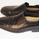 MENS COLE HAAN Black Leather Loafers Size 12M