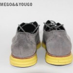 Cole Haan LunarGrand Mens Wingtip Suede Lace Up Oxfords Brown size 12